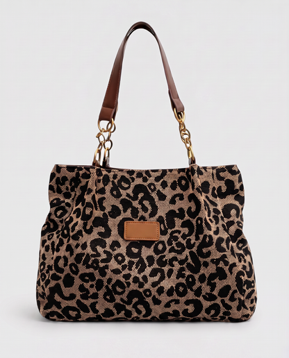 Virelle | Sac Cabas Femme Imprimé Léopard