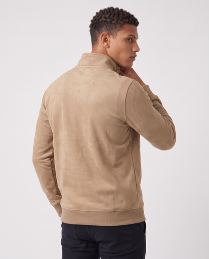 Virelle | Pull Homme à Col Montant Demi-Zip