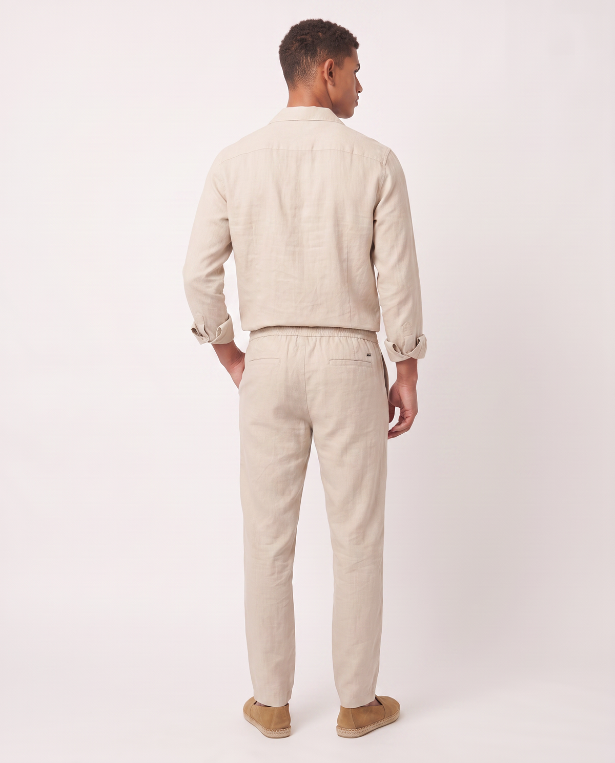 Virelle | Ensemble Lin Beige Homme