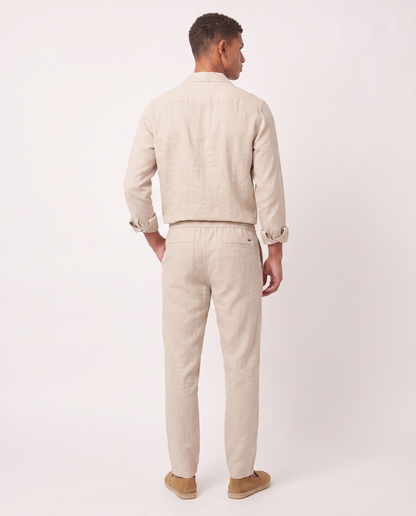 Virelle | Ensemble Lin Beige Homme