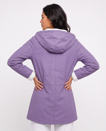 Virelle | Manteau Femme à Capuche Doublé Polaire