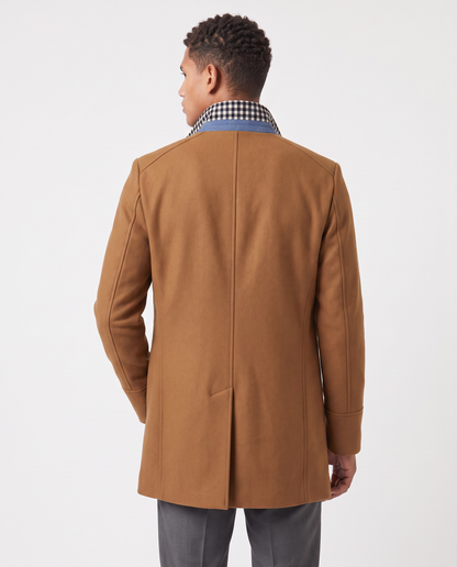 Virelle | Manteau Homme Hiver à Col Montant