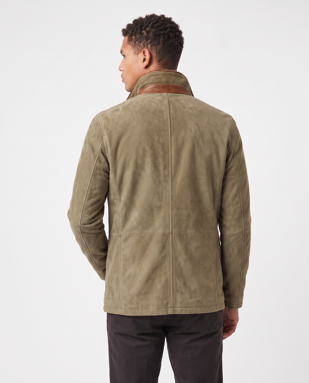 Virelle | Veste Homme en Daim