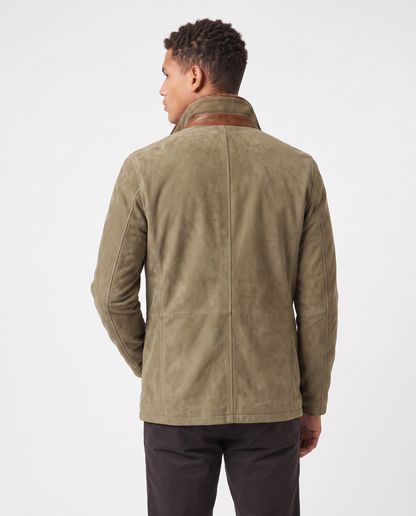 Virelle | Veste Homme en Daim