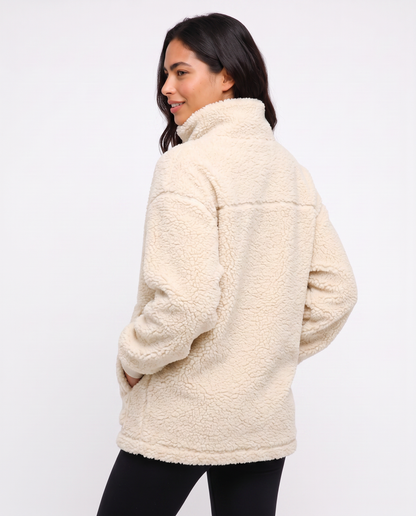 Virelle | Veste Teddy Femme Zippée