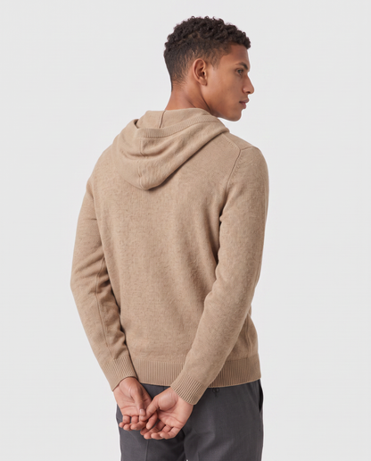 Virelle | Pull à Capuche Homme en Maille