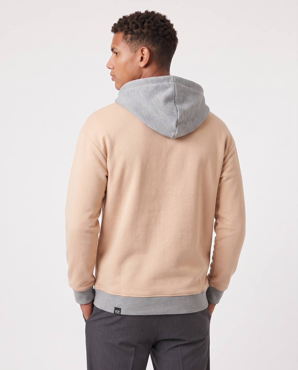Virelle | Sweat à Capuche Homme Bicolore