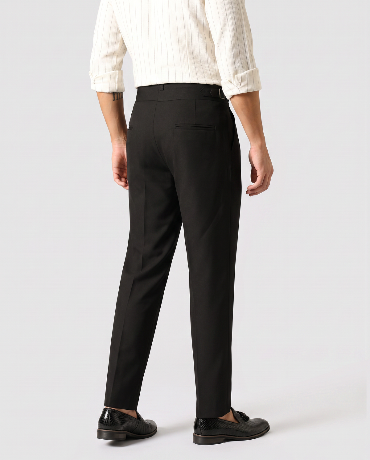 Virelle | Pantalon Gurkha Homme Noir