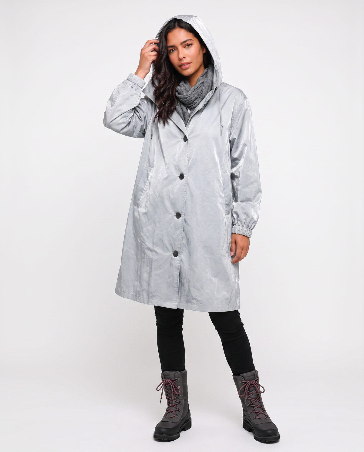Virelle | Manteau Long Femme à Capuche