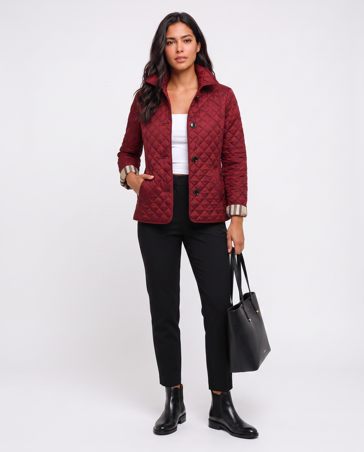 Virelle | Veste Matelassée Femme Boutonnée