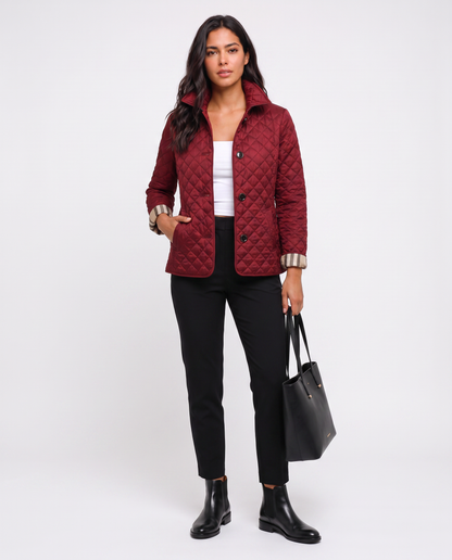 Virelle | Veste Matelassée Femme Boutonnée