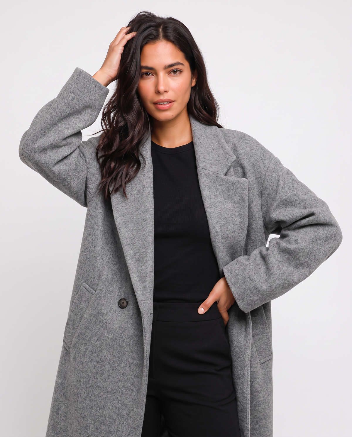 Virelle | Manteau Long Femme Élégant
