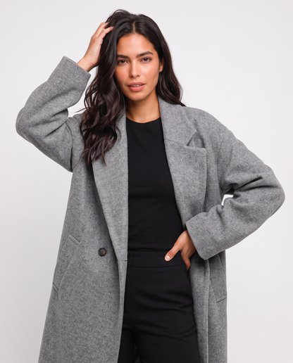 Virelle | Manteau Long Femme Élégant