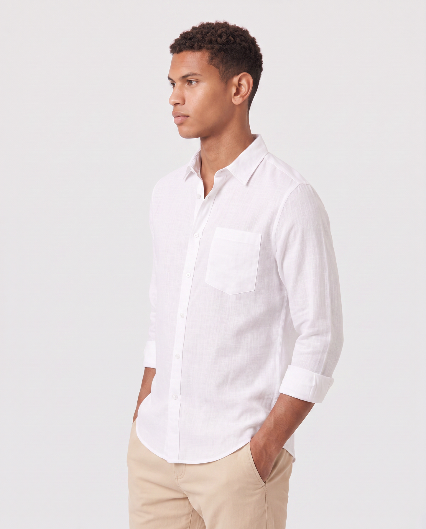 Virelle | Chemise Homme En Lin Décontractée