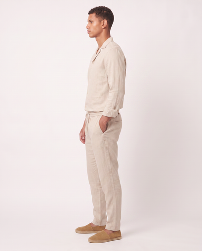 Virelle | Ensemble Lin Beige Homme