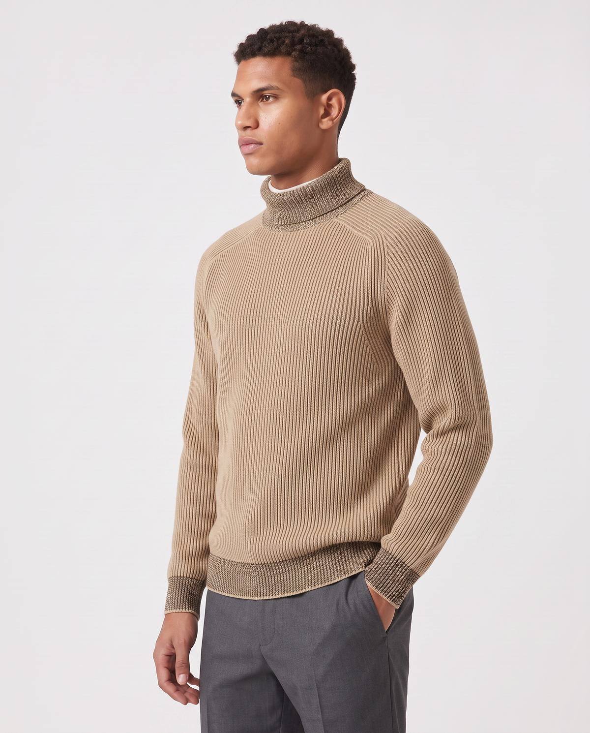 Virelle | Pull Homme Col Roulé