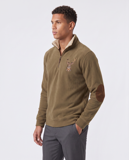 Virelle | Pull Homme Outdoor à Col Montant