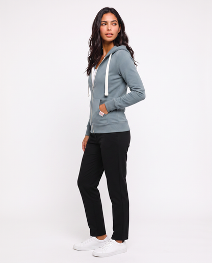 Virelle | Sweat à Capuche Zippé Femme