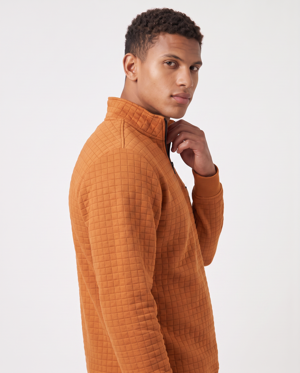 Virelle | Pull Homme en Maille Gaufrée