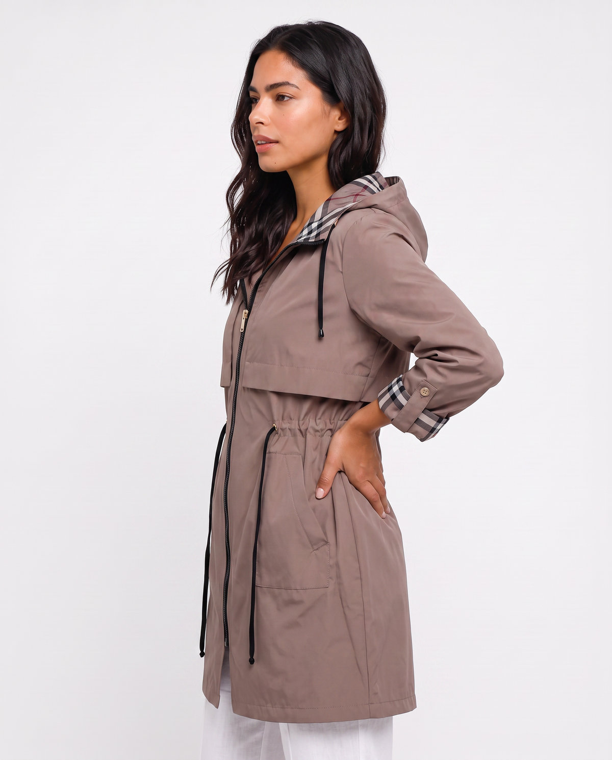 Virelle | Parka Légère Femme à Capuche