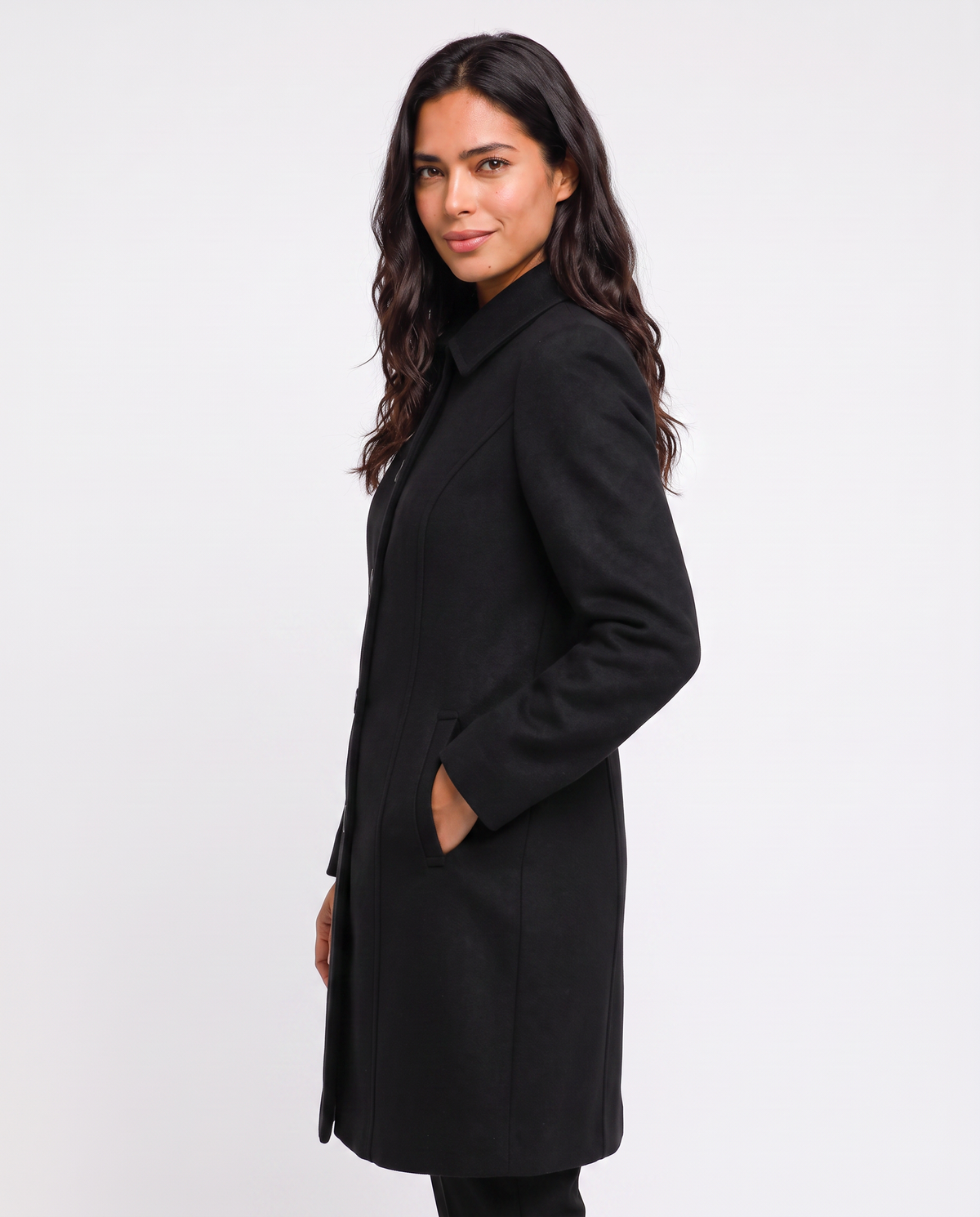 Virelle | Manteau Femme Cintré à Boutons