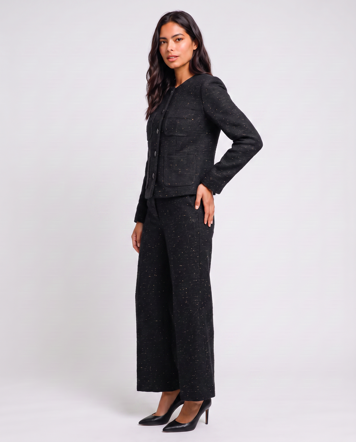 Virelle | Ensemble Femme Veste et Pantalon Large