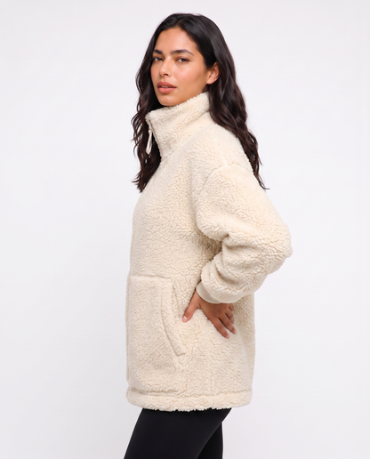 Virelle | Veste Teddy Femme Zippée