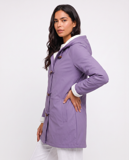 Virelle | Manteau Femme à Capuche Doublé Polaire