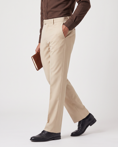 Virelle | Pantalon Homme Bootcut Crème