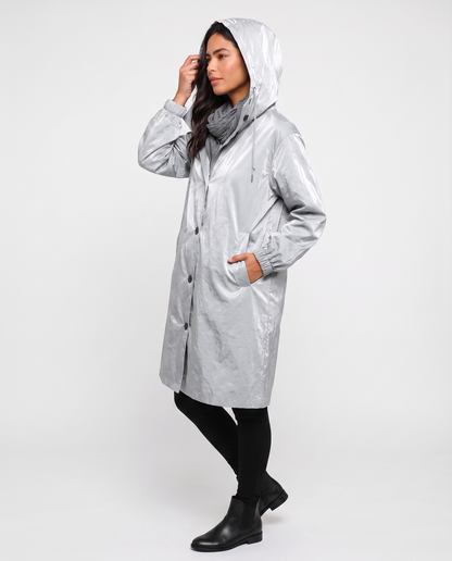 Virelle | Manteau Long Femme à Capuche