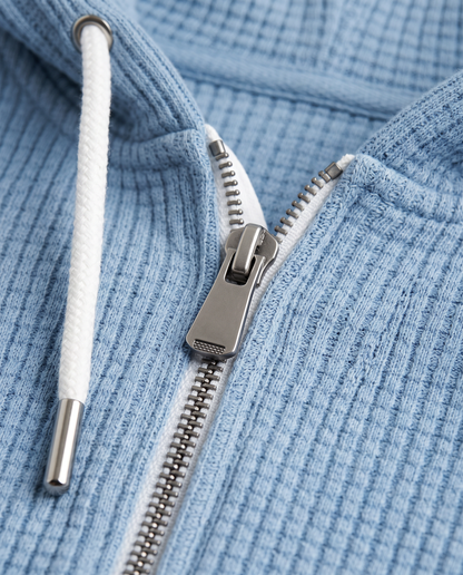 Virelle | Sweat Gaufré à Capuche Homme