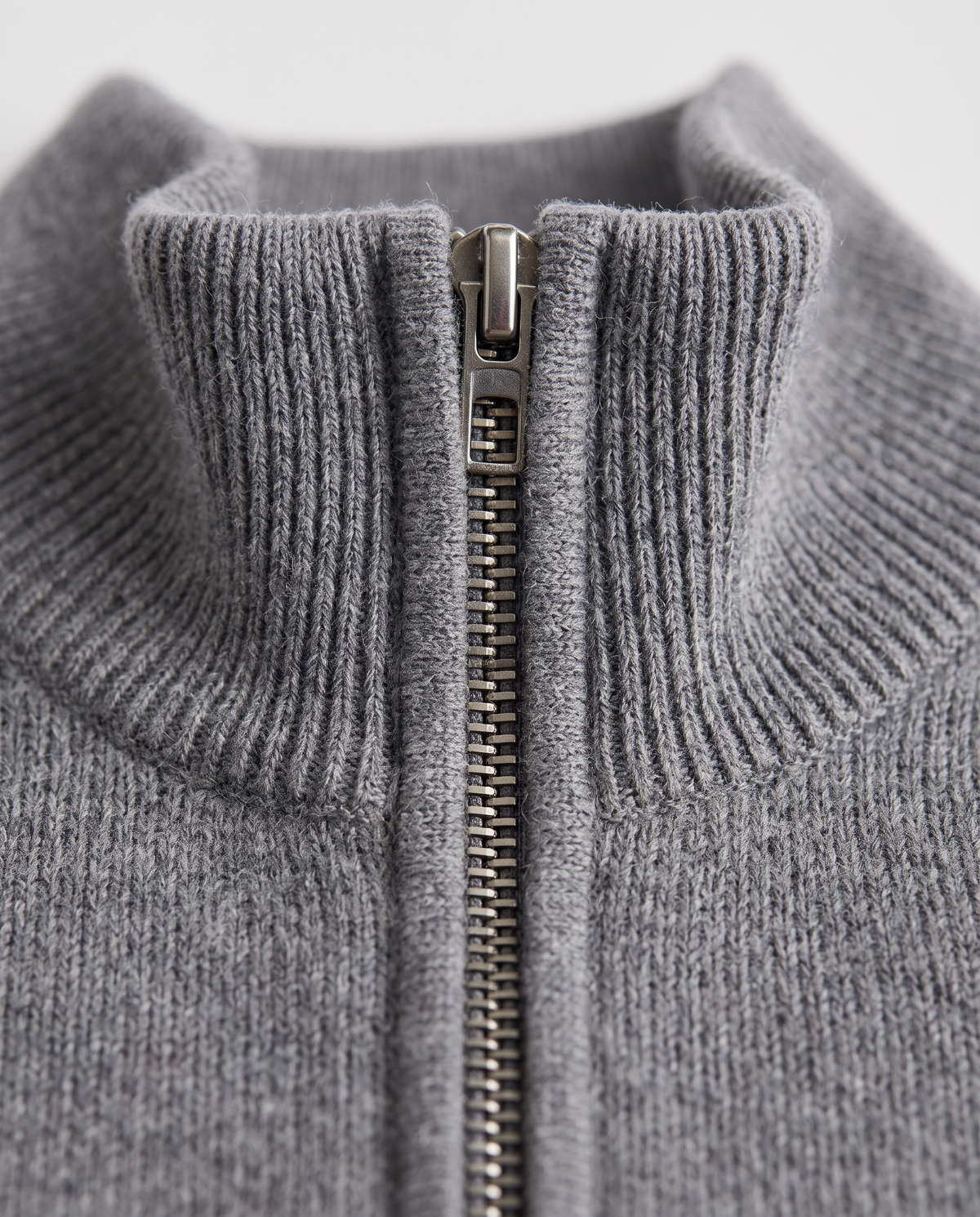 Virelle | Pull Homme à Col Montant Demi-Zip