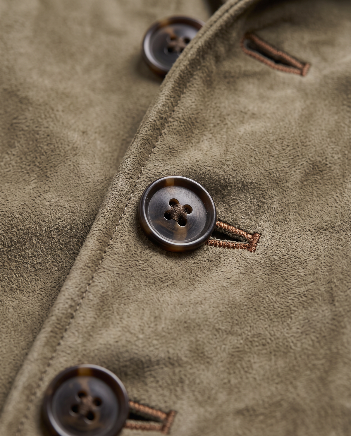 Virelle | Veste Homme en Daim