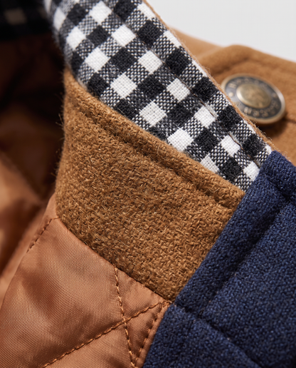 Virelle | Manteau Homme Hiver à Col Montant