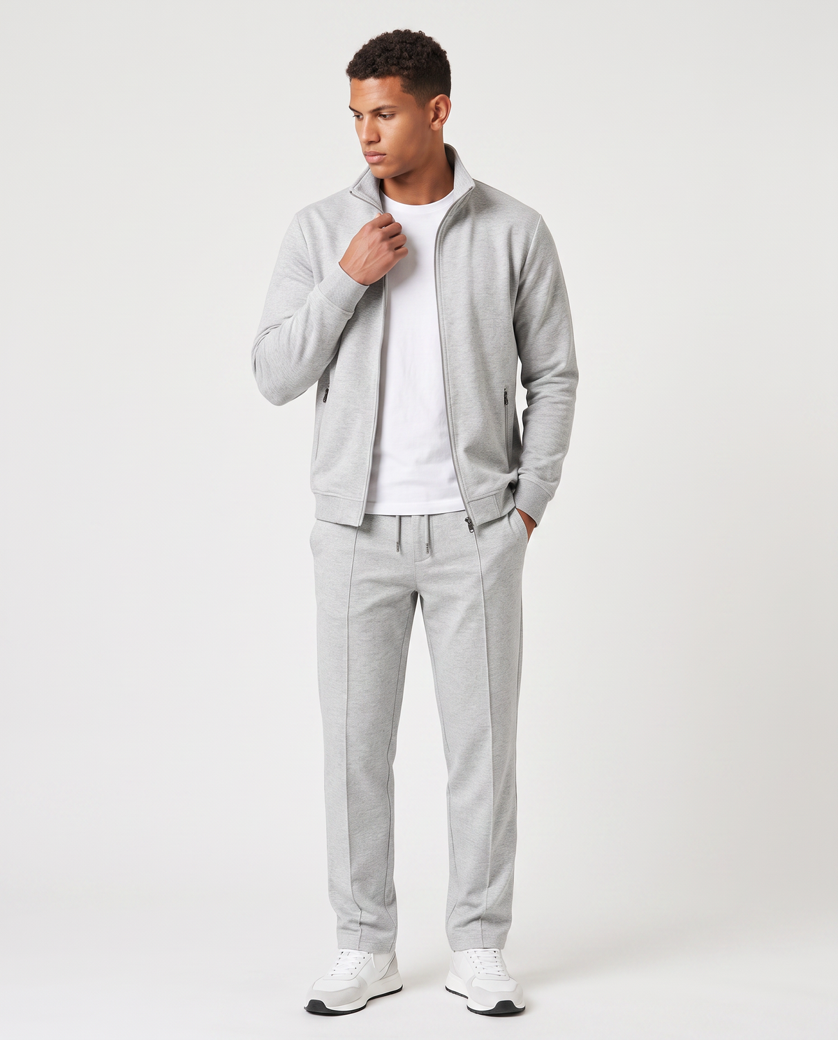 Virelle | Survêtement Homme 2 Pièces Col Montant