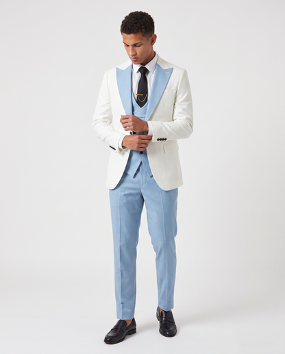Virelle | Costume Homme 3 Pièces Coupe Ajustée