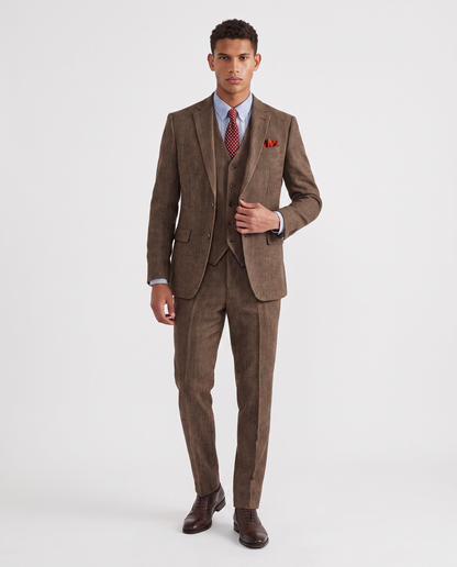 Virelle | Costume Homme 3 Pièces à Chevrons