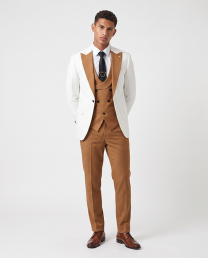 Virelle | Costume Homme 3 Pièces Coupe Ajustée