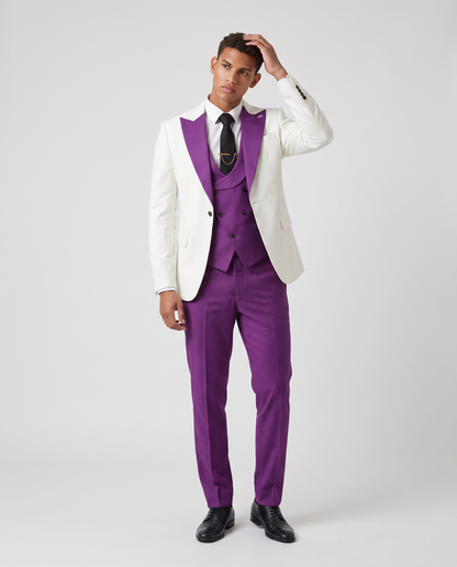 Virelle | Costume Homme 3 Pièces Coupe Ajustée