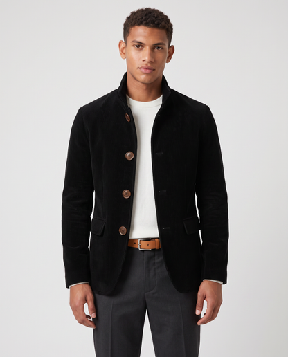 Virelle | Blazer Homme Col Montant