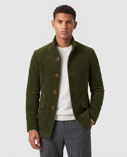 Virelle | Blazer Homme Col Montant