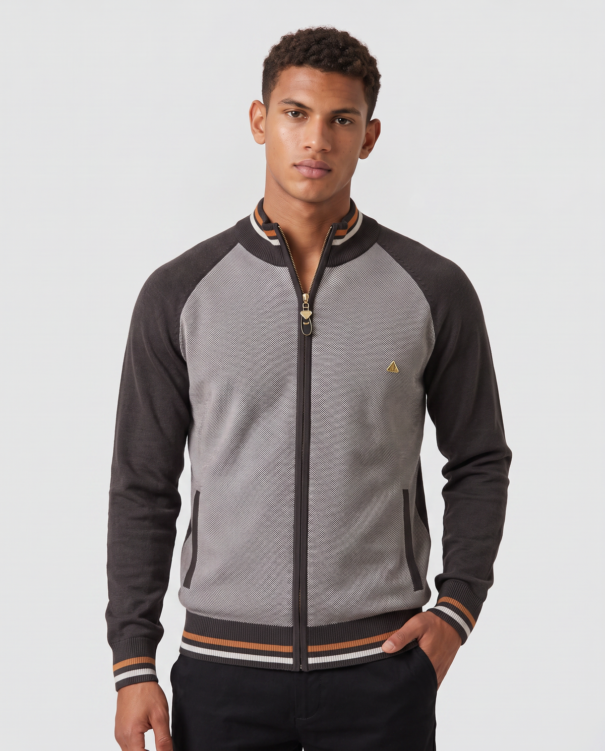Virelle | Cardigan Homme Zippé en Coton