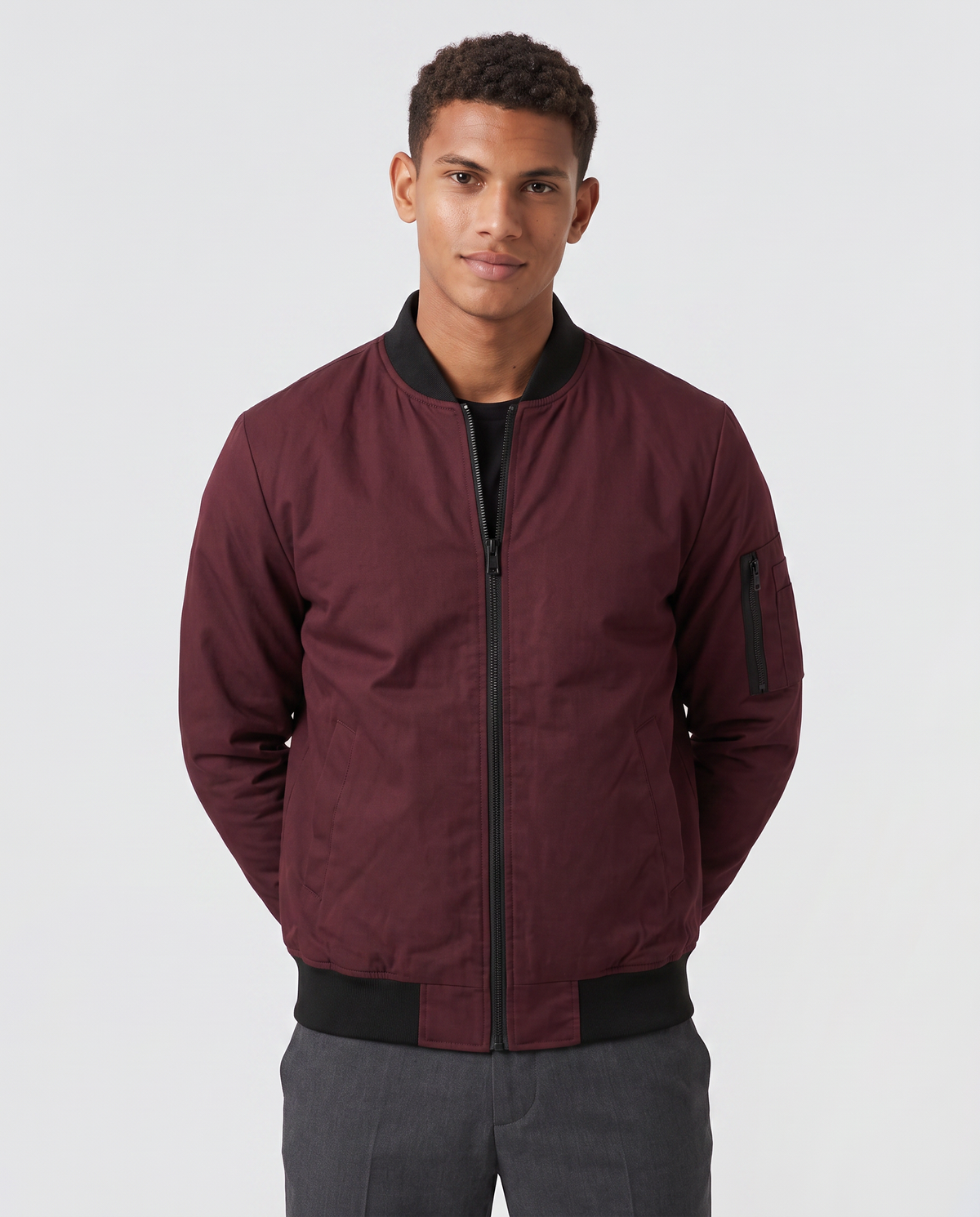 Virelle | Blouson Bomber Homme Ajusté