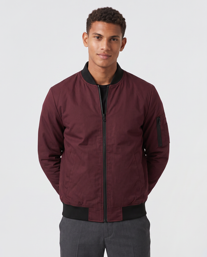 Virelle | Blouson Bomber Homme Ajusté