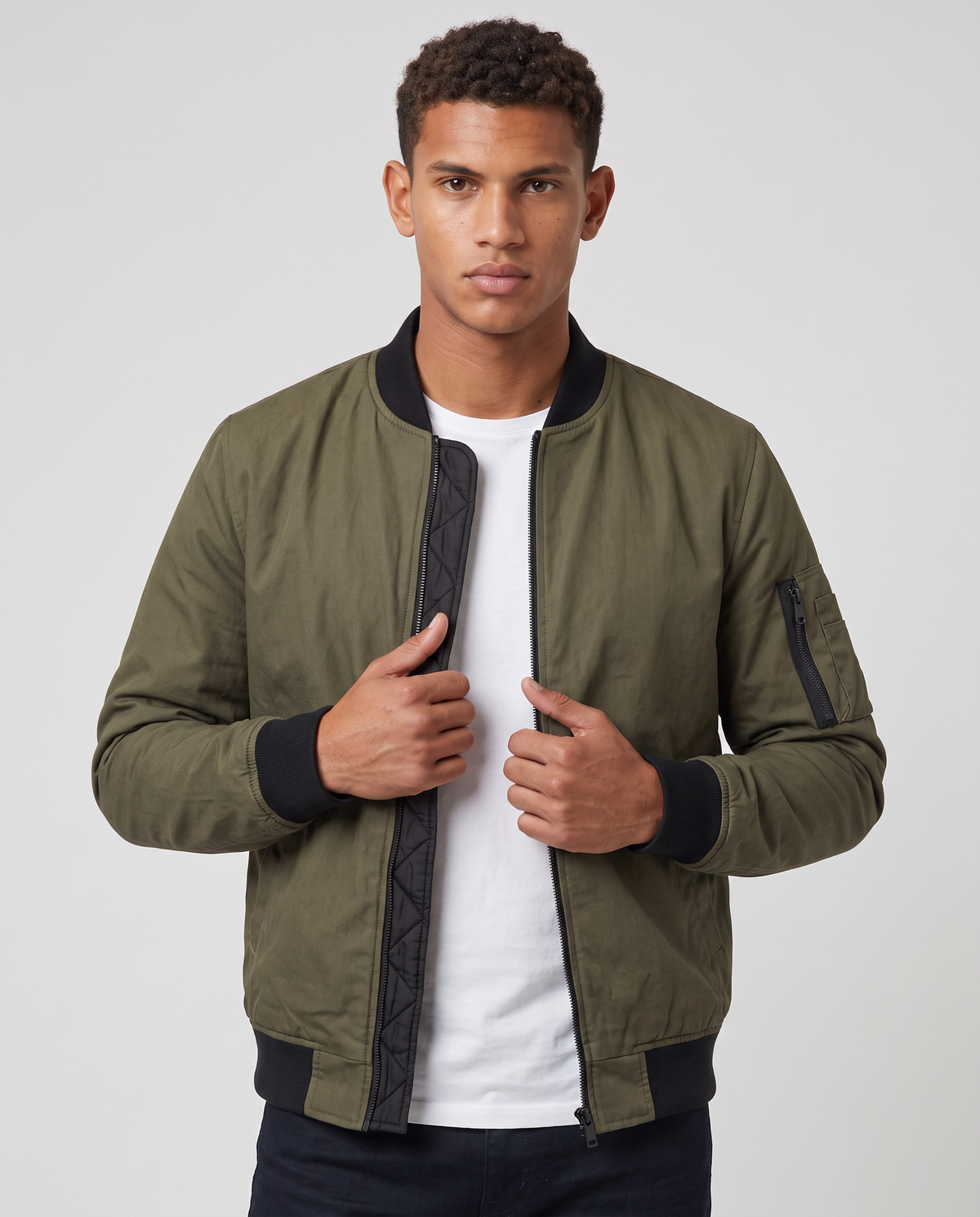 Virelle | Blouson Bomber Homme Ajusté