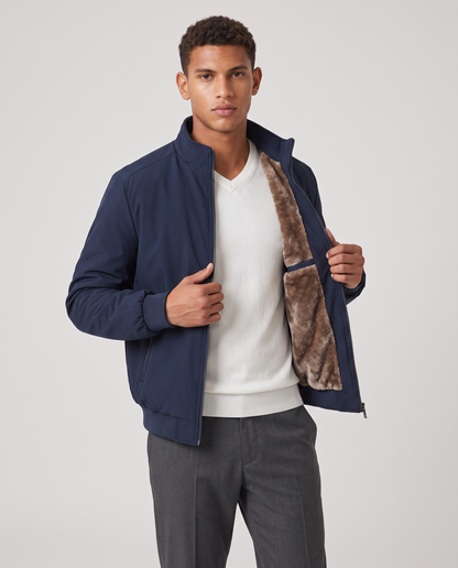 Virelle | Veste d’Hiver Homme Doublée Polaire