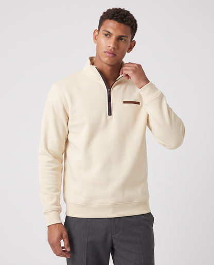 Virelle | Pull Homme à Col Montant Demi-Zip