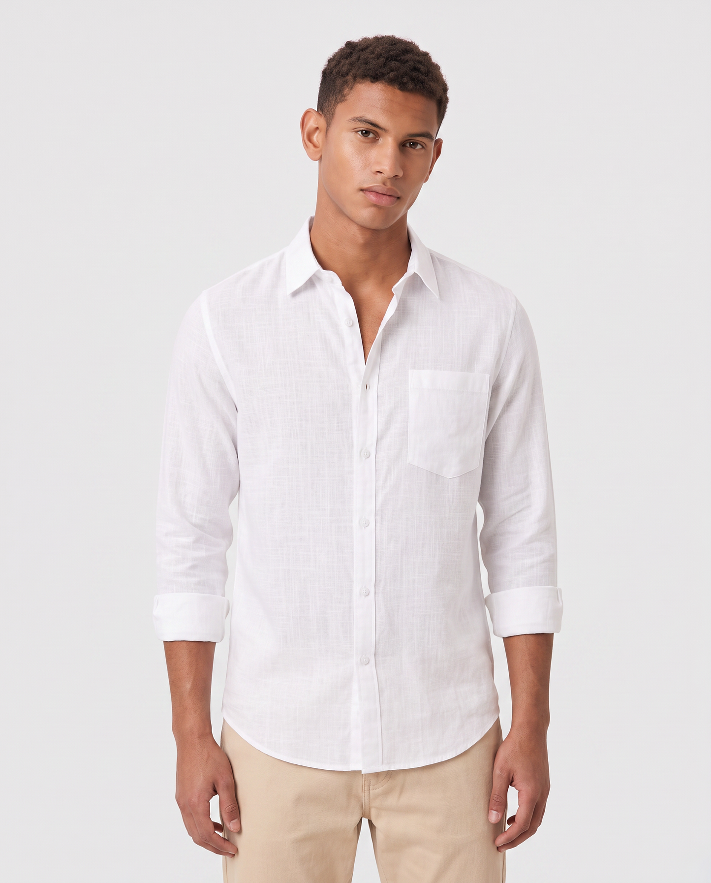 Virelle | Chemise Homme En Lin Décontractée