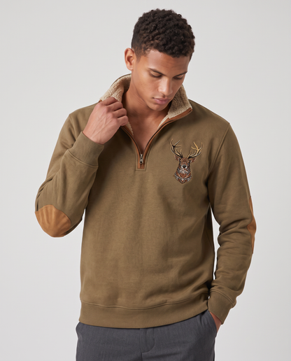 Virelle | Pull Homme Outdoor à Col Montant