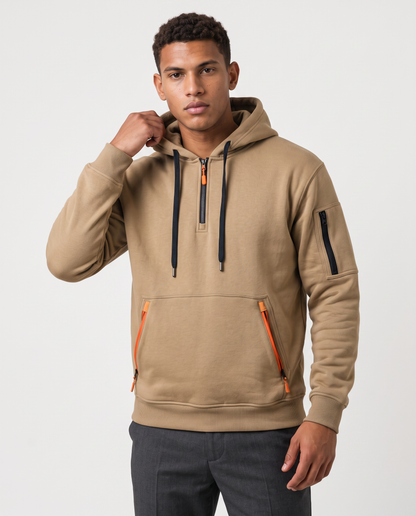 Virelle | Sweat à Capuche Homme Coupe Décontractée